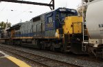 CSX C40-8 #7558 on Q438-26